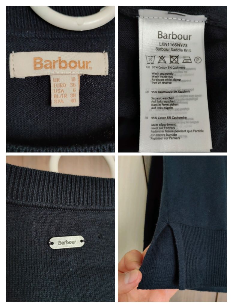 Светр Barbour Saddle Knit жіночий светр barbour s/m