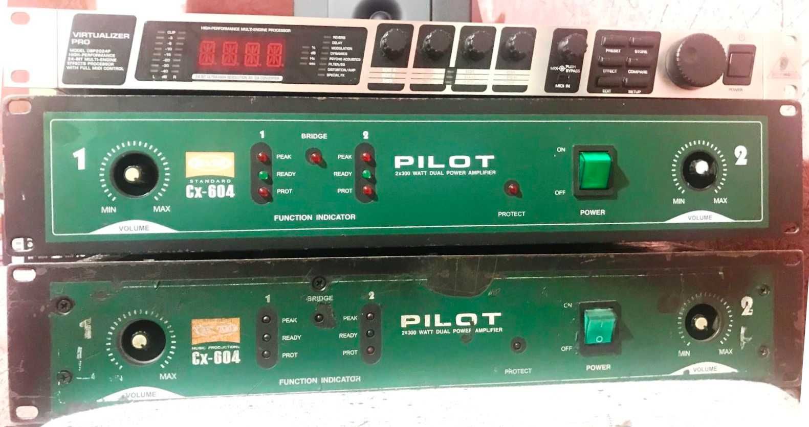 Підсилювач EVM PILOT CX-604 600 ватт