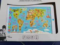 Mapa interativo para aprender Inglês