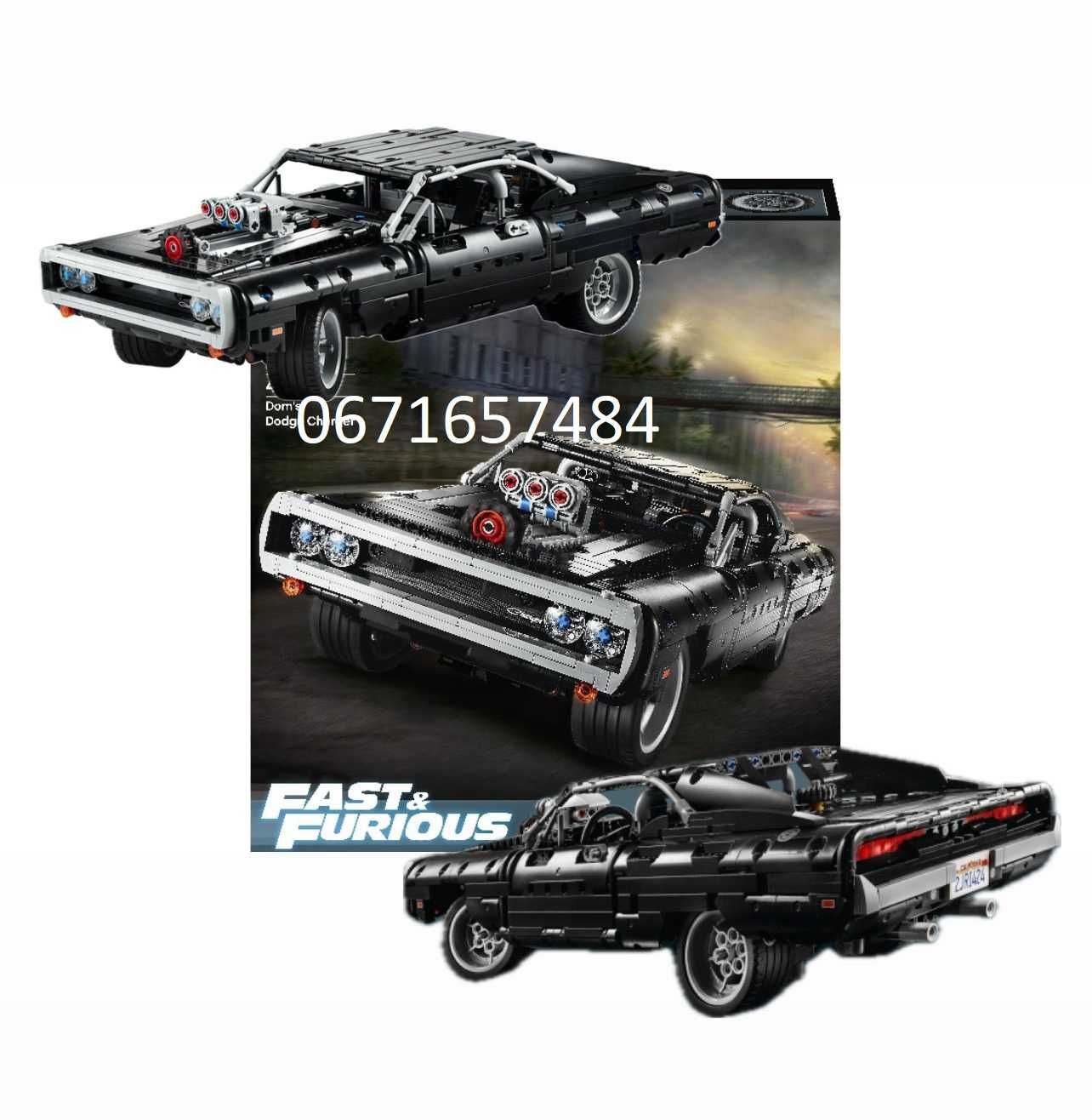 Лего Technic Dodge Charger Домініка Торетто/Додж Чарджер LEGO
