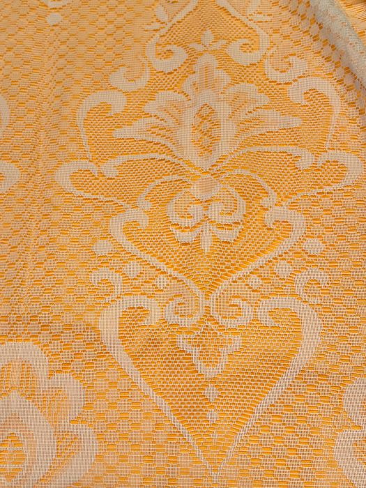 Біла гардина, тюль на вікно, занавіска часів СССР, 130*91см