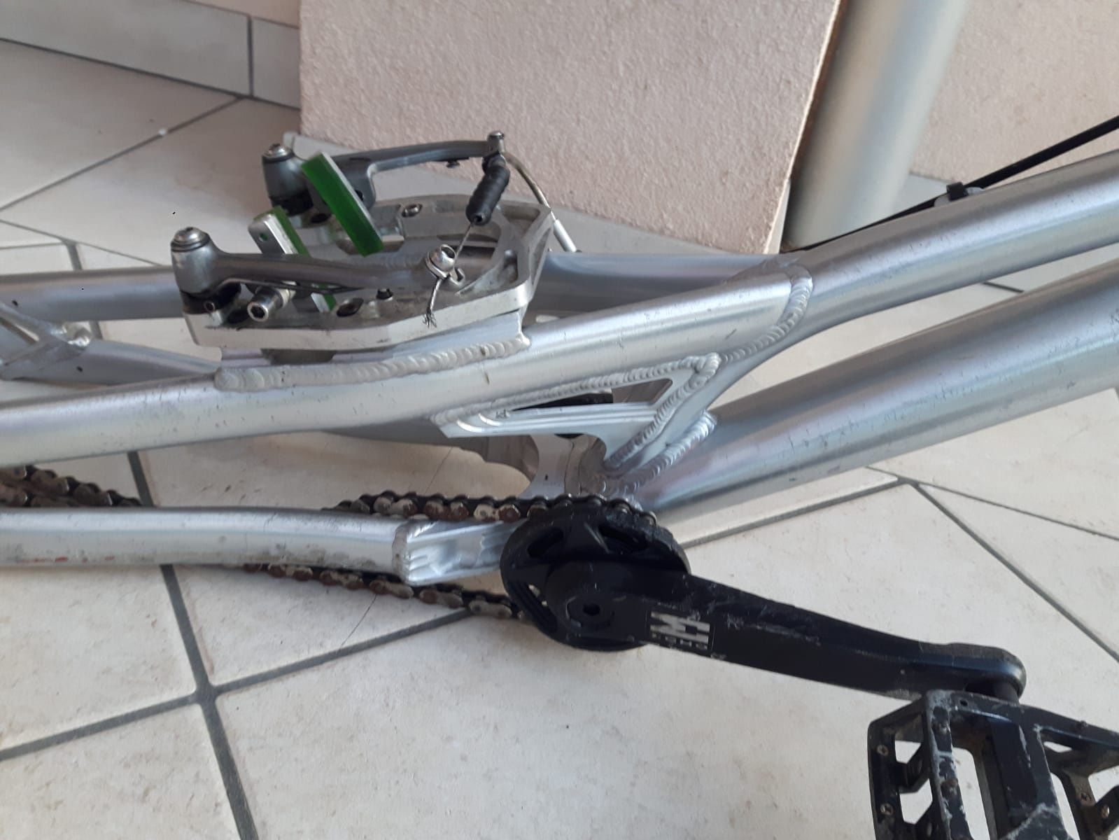 ECHO ZOO! Trial 26"rower-rama z osprzętem trialowy-unikat