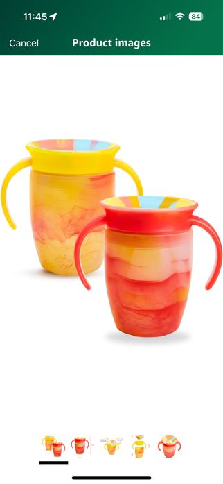 Munchkin Miracle чашка непроливайка