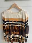 Nowy damski sweter 65% jedwab oversize