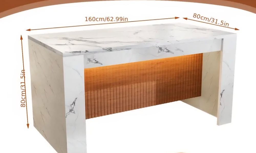 Ilha de cozinha nova homestaging