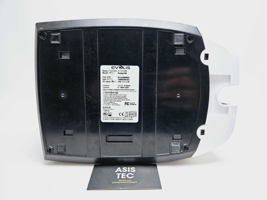 EVOLIS BADGY100 принтер пластикових карт 1-сторонній USB