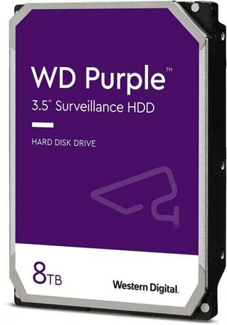 Жесткий диск HDD 8.0TB WD Purple 5640rpm 128MB (WD84PURZ) для видео