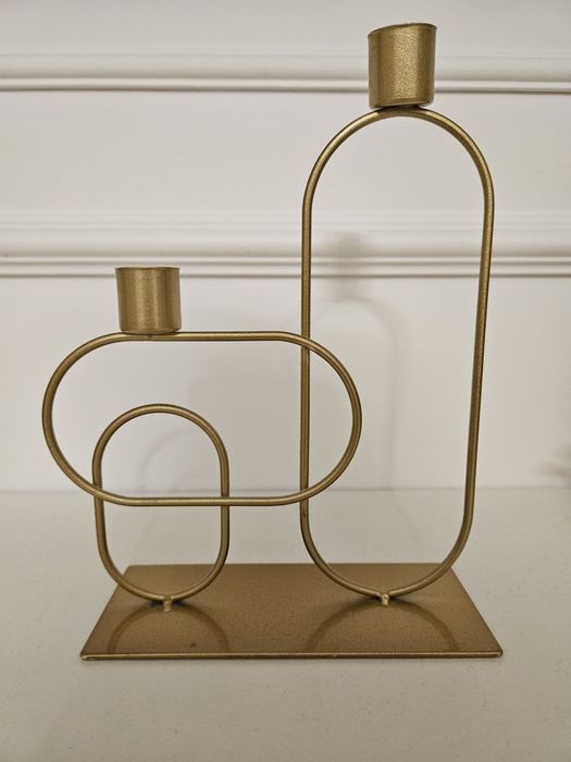 Świecznik na dwie świeczki