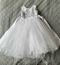 Сукня біла пишна святкова для дівчинки