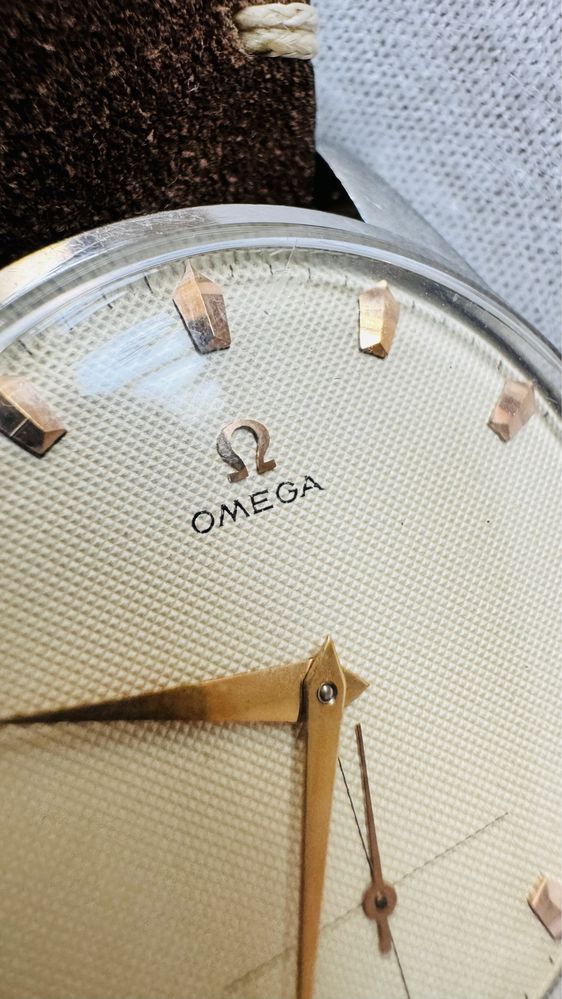 zegarek omega vintage jumbo 38mm, ok 1954, cal 266