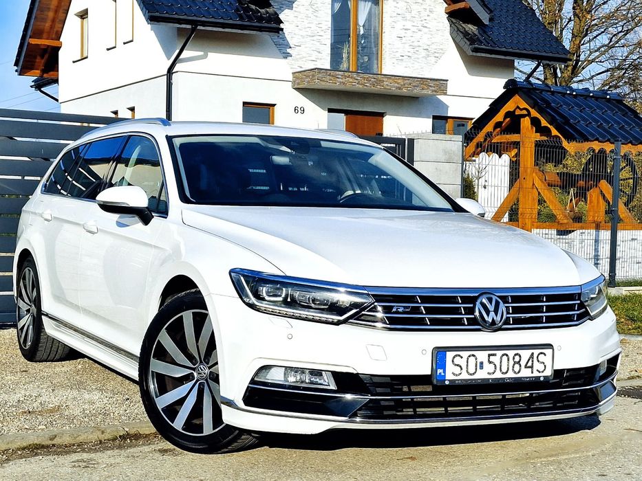 Volkswagen Passat R LINE 2.0 TDI 190 KM DSG, Pierwszy właściciel, salon Polska FV VAT