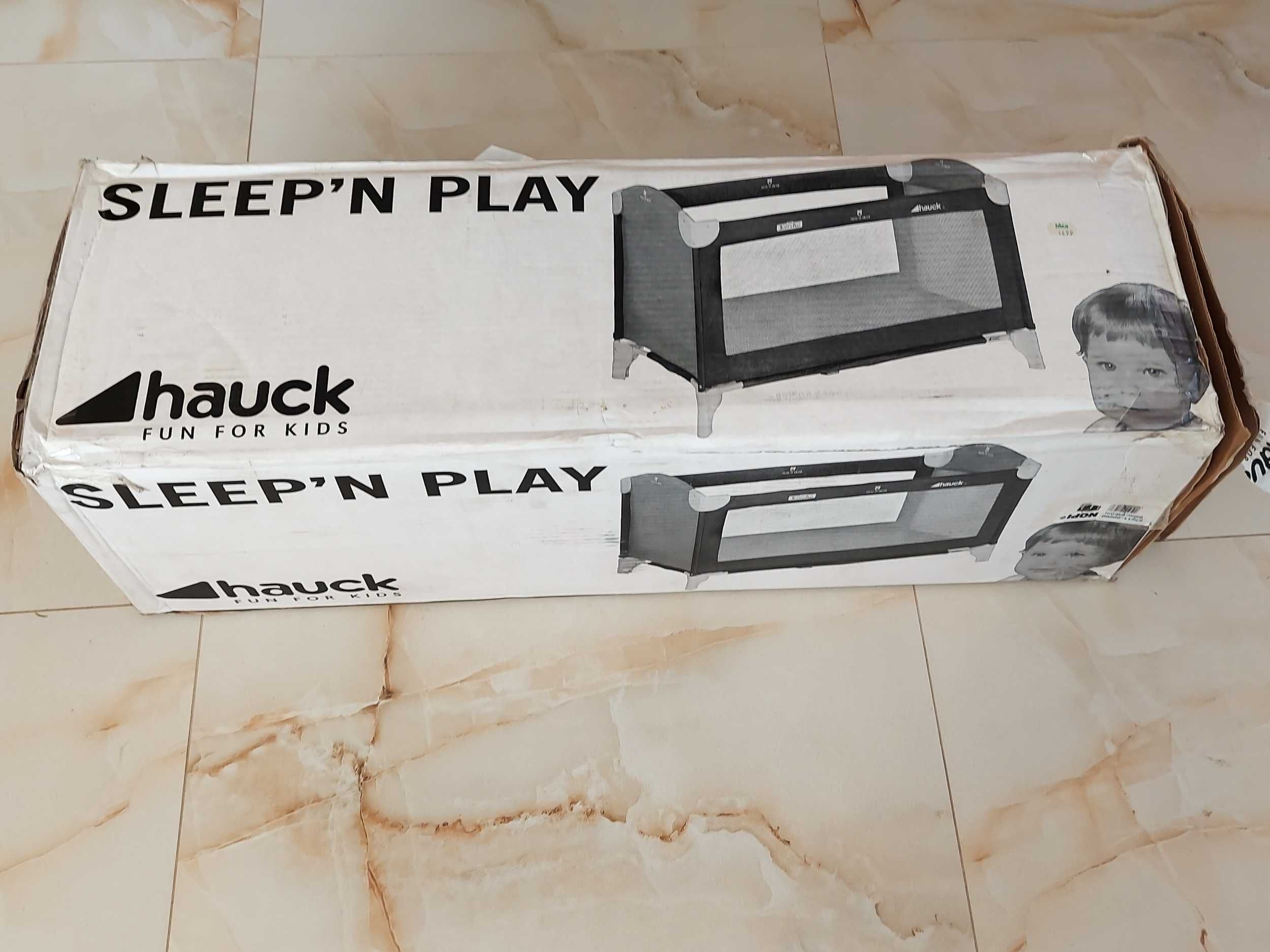 Kojec, łóżeczko składane Hauck Sleep,n Play 120X60 idealne