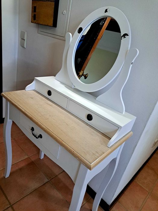 Toucador branco para quarto