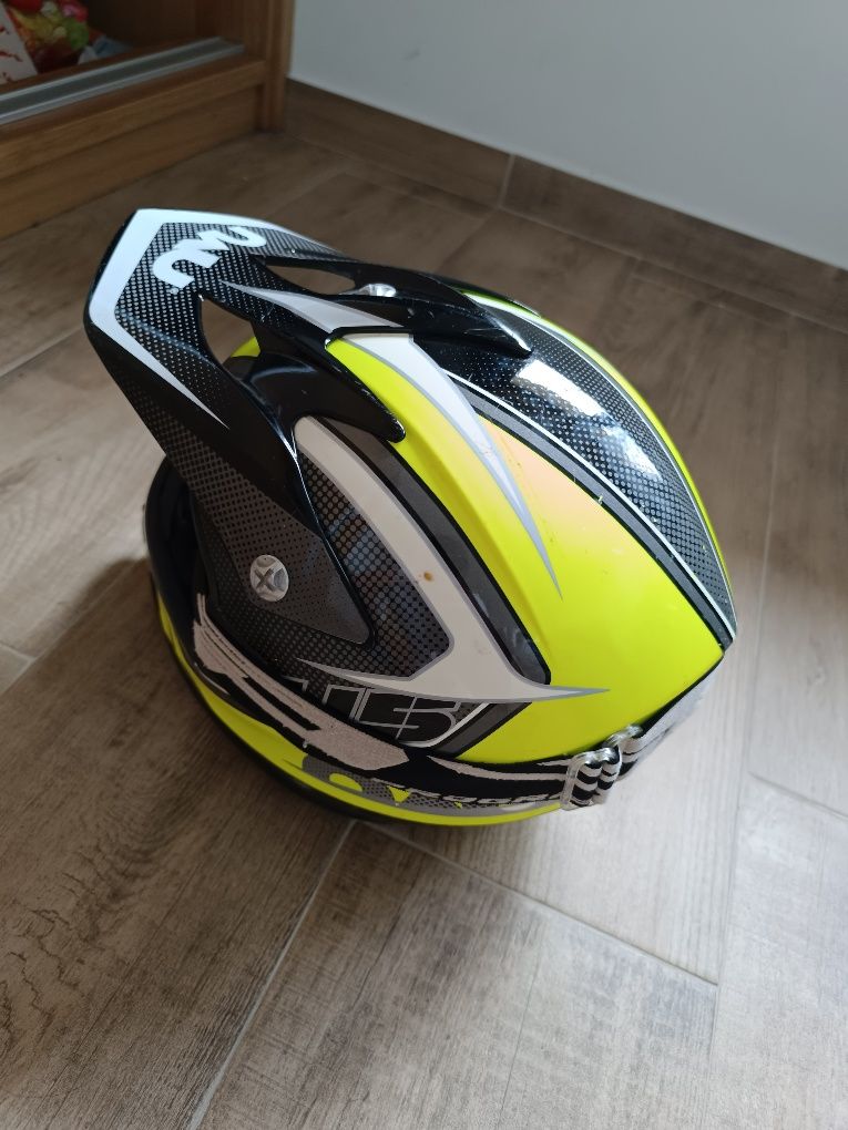 Capacete+óculos de motocross