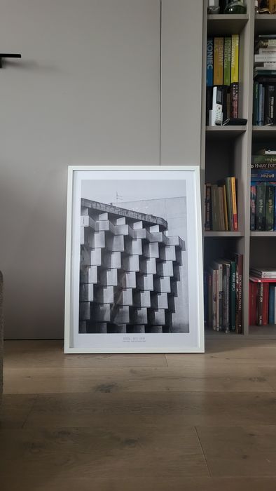 Plakat Architektura wraz z ramką