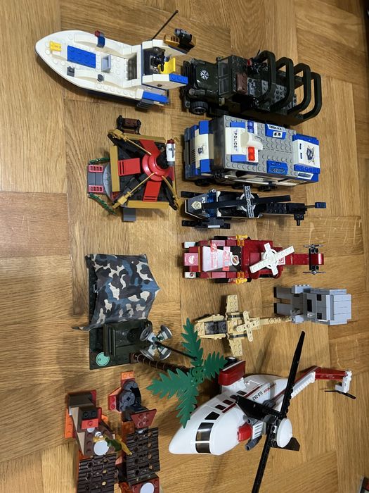 “Велика колекція LEGO — набори + деталі й фігурки на вагу”