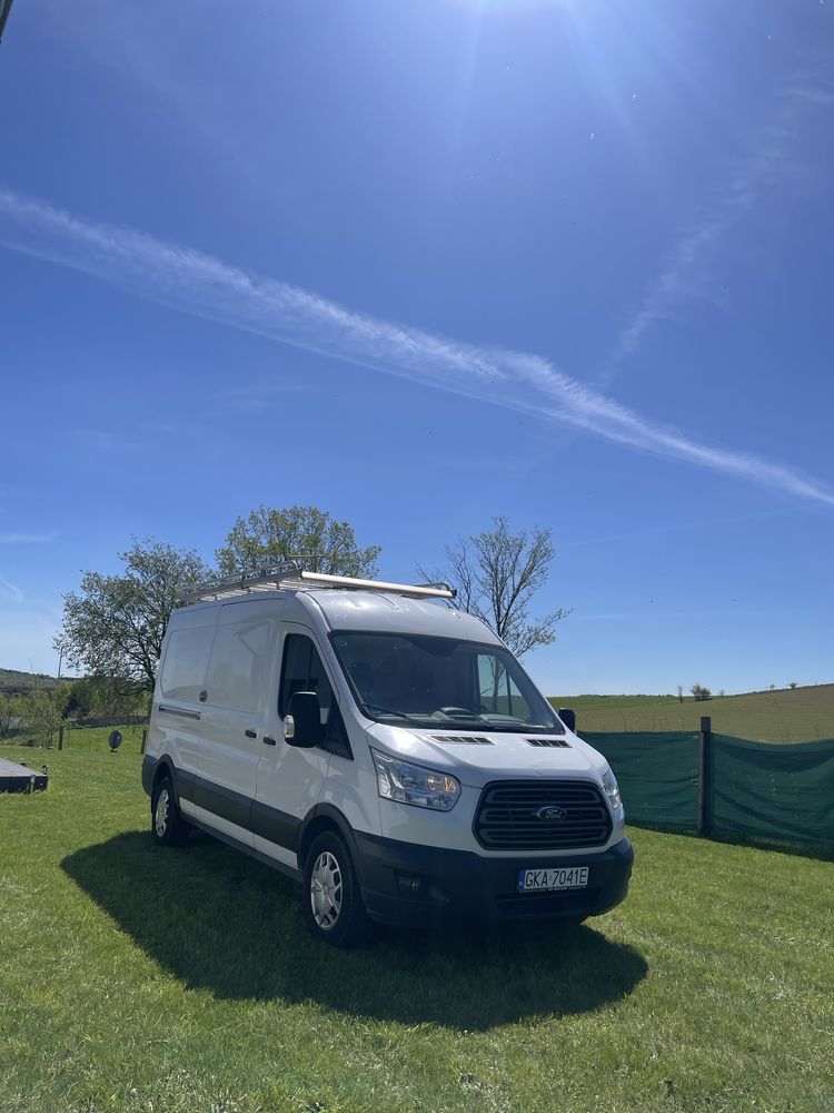 Ford Transit mk8 2.0 Tdci 130km l3h2, klima , hak , niski przebieg