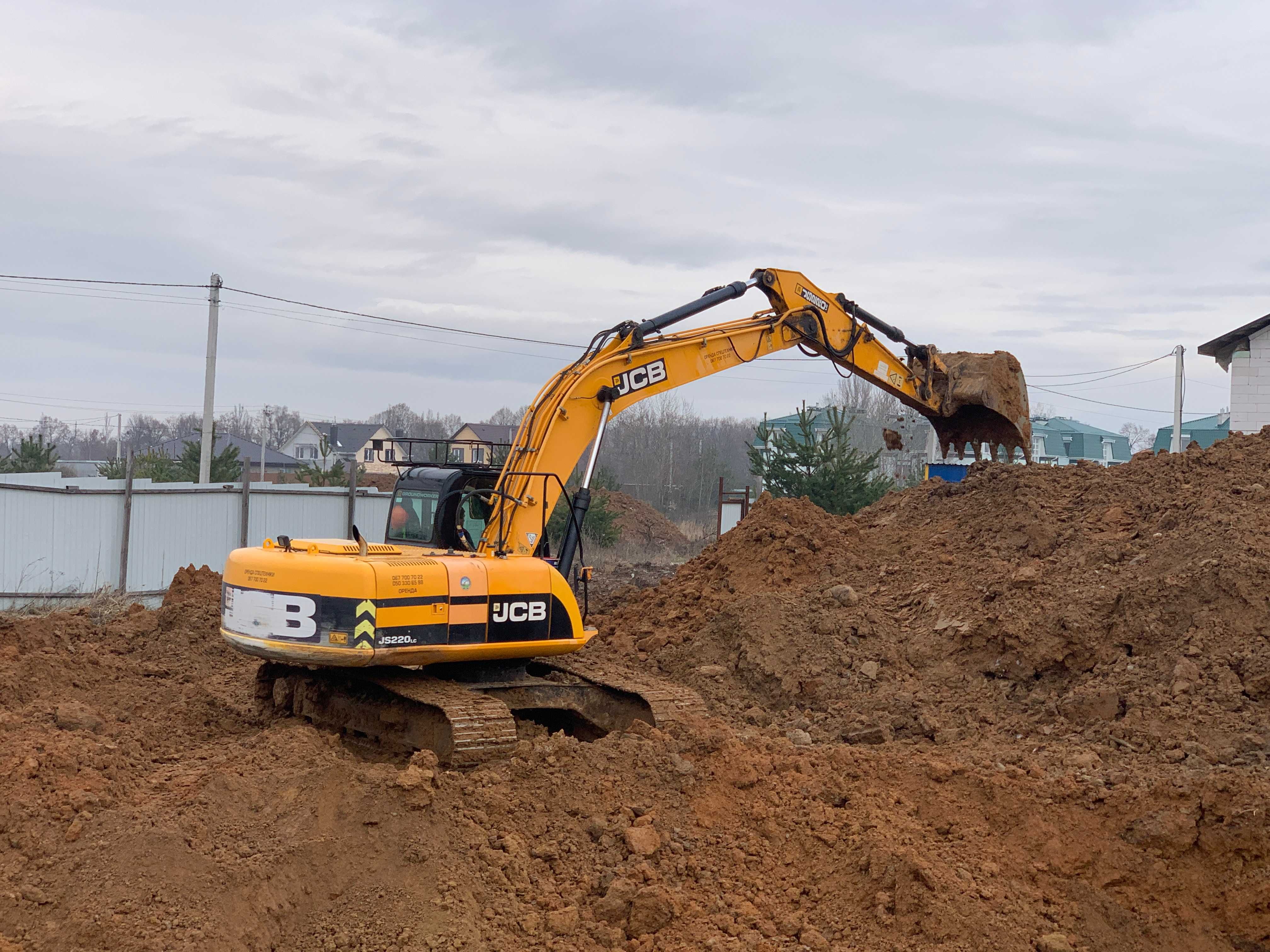 Екскаватор гусеничний JCB 220 LC 2011р.