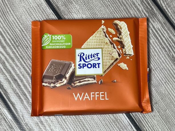 Шоколад Ritter Sport. Рітер Спорт 100 грам 8 видів