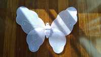 Fantasia asas de borboleta lilás para 6/8 anos