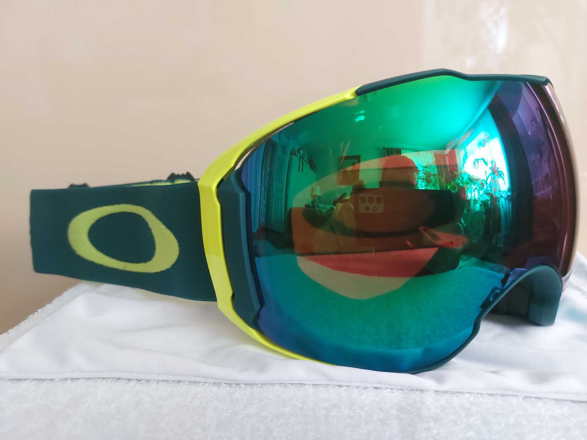 Маска очки лыжная горнолыжная OAKLEY AIRBRAKE XL PRIZM