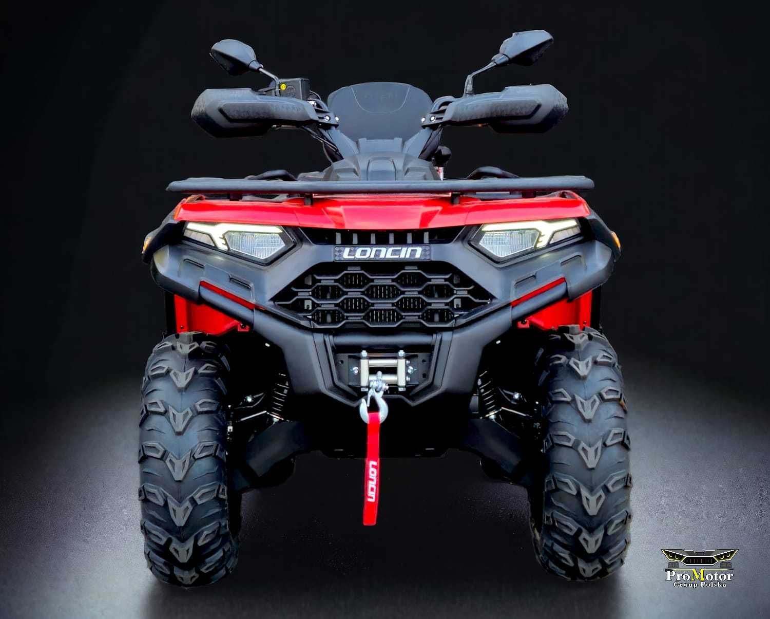 LONCIN XWOLF 550L EPS //  kufer pług / wspomaganie / ProMotor / 2024 /