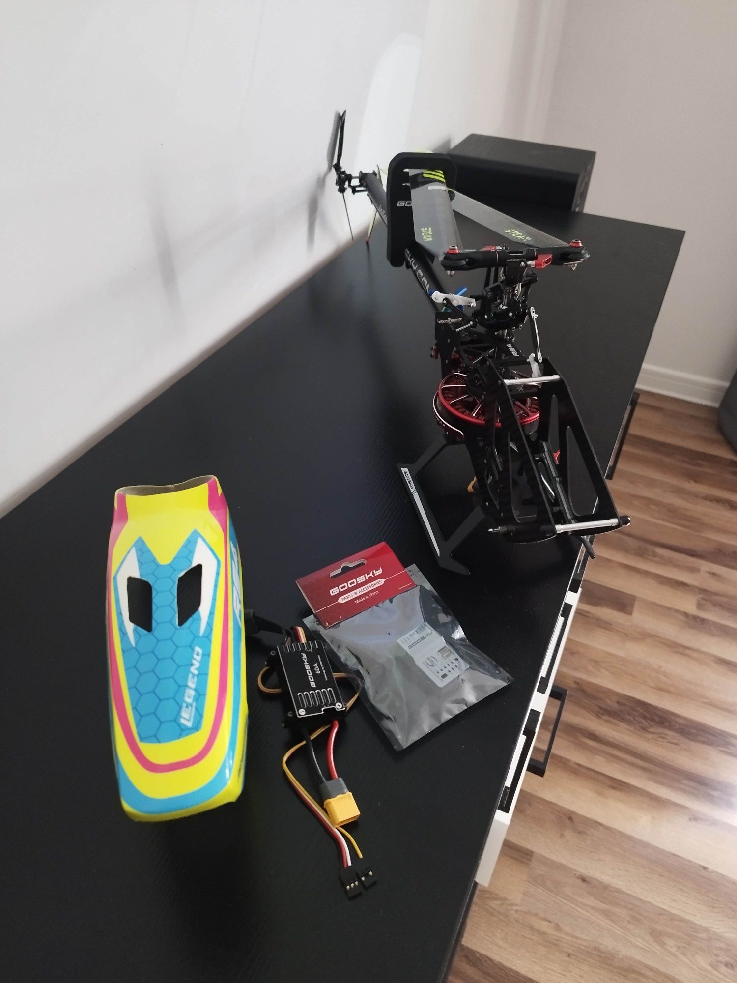 Goosky RS4 sprzedam helikopter RC