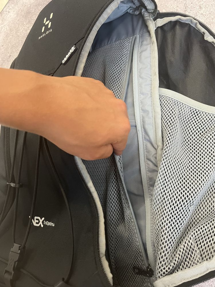 Рюкзяк хаглофс.Haglofs bagpack.Haglofs bag.Сумка хаглофс.Сумка чорна