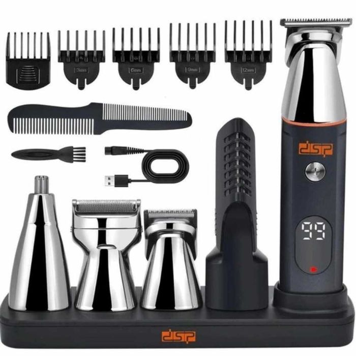 Машинка для стрижки волос триммер 5в1 DSP 90642 для носа и тела