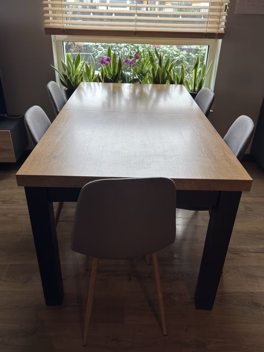 Stół dąb lefkas  - salon- rozkładany 90*170 - dąb lefkas