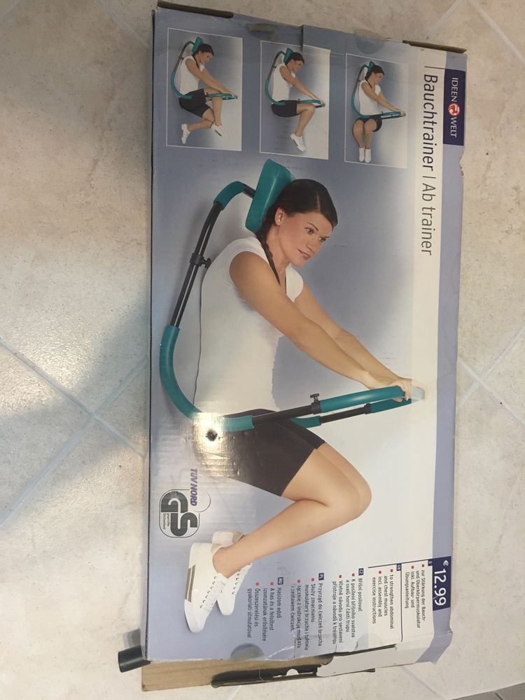 Kołyska do brzuszków, urządzenie fitness - brzuch ćwiczenia