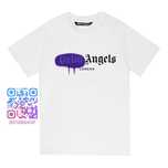 Футболка Palm Angels purple spray / Футболка Palm Angels blue spray