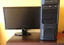 Zestaw komputerowy 16GB RAM I5 3350p GEFORCE GTX 660 MONITOR 21,5' 1TB