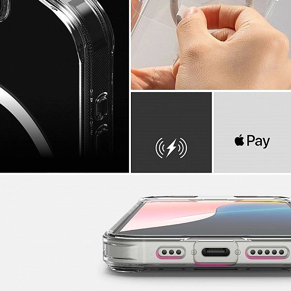 Ringke Fusion Magnetic Magsafe Iphone 16E Clear