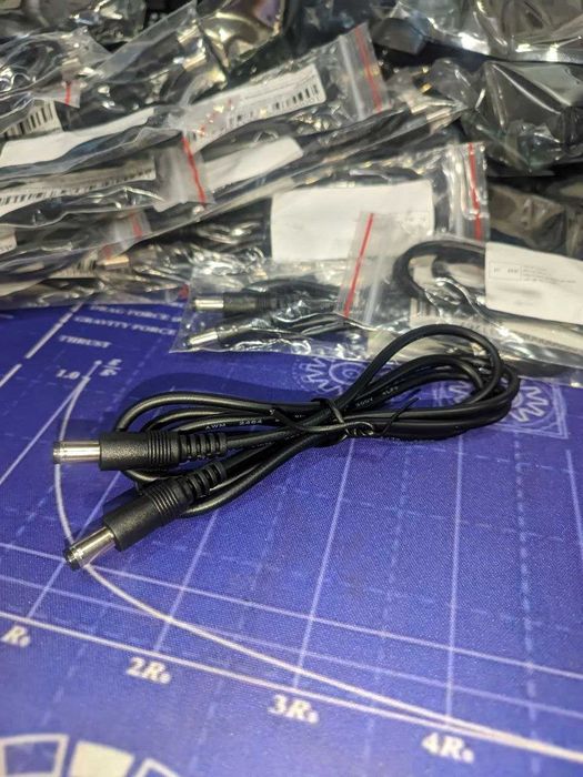 5.5*2.5 кабель 5.5*2.5 штекер дуже якісні штекер для ДБЖ роутера камер