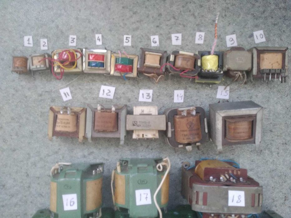 Трансформаторы времен СССР