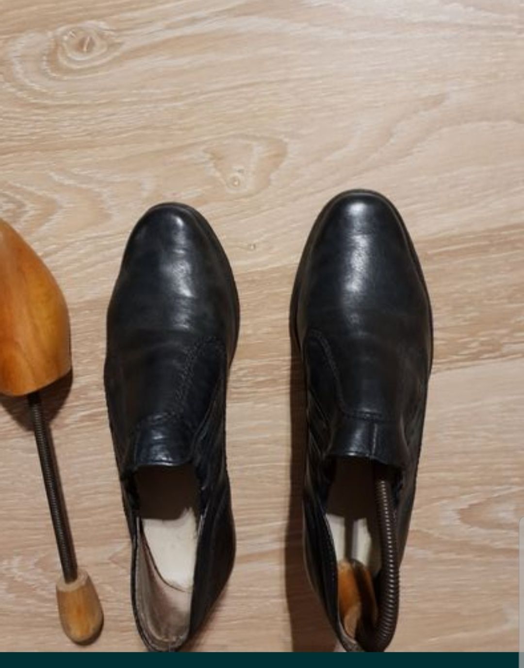 Buty męskie mokasyny czarne