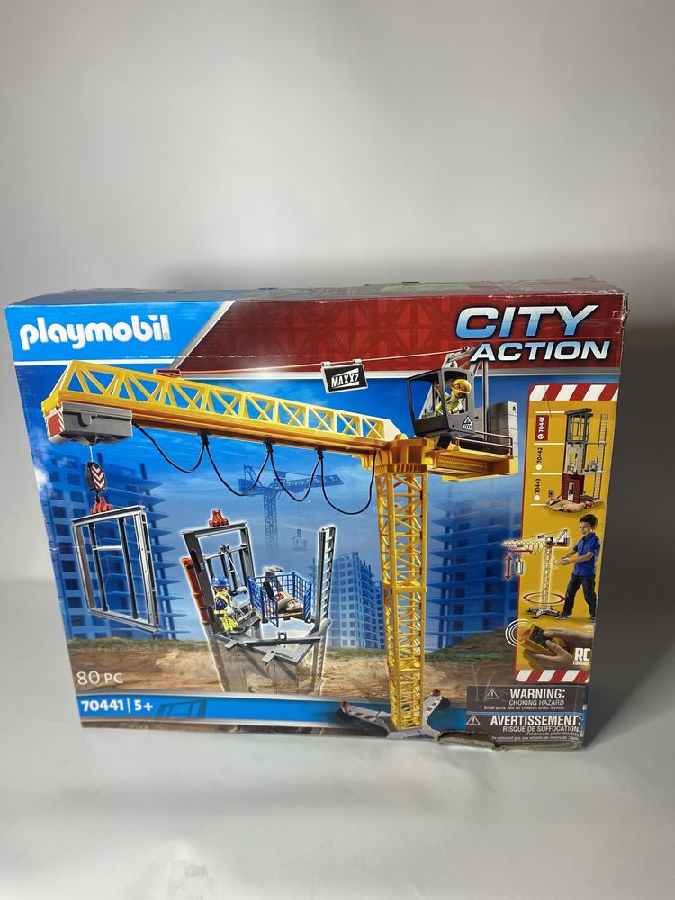 Будівельний кран Playmobil City Action  на дистанційному керувані