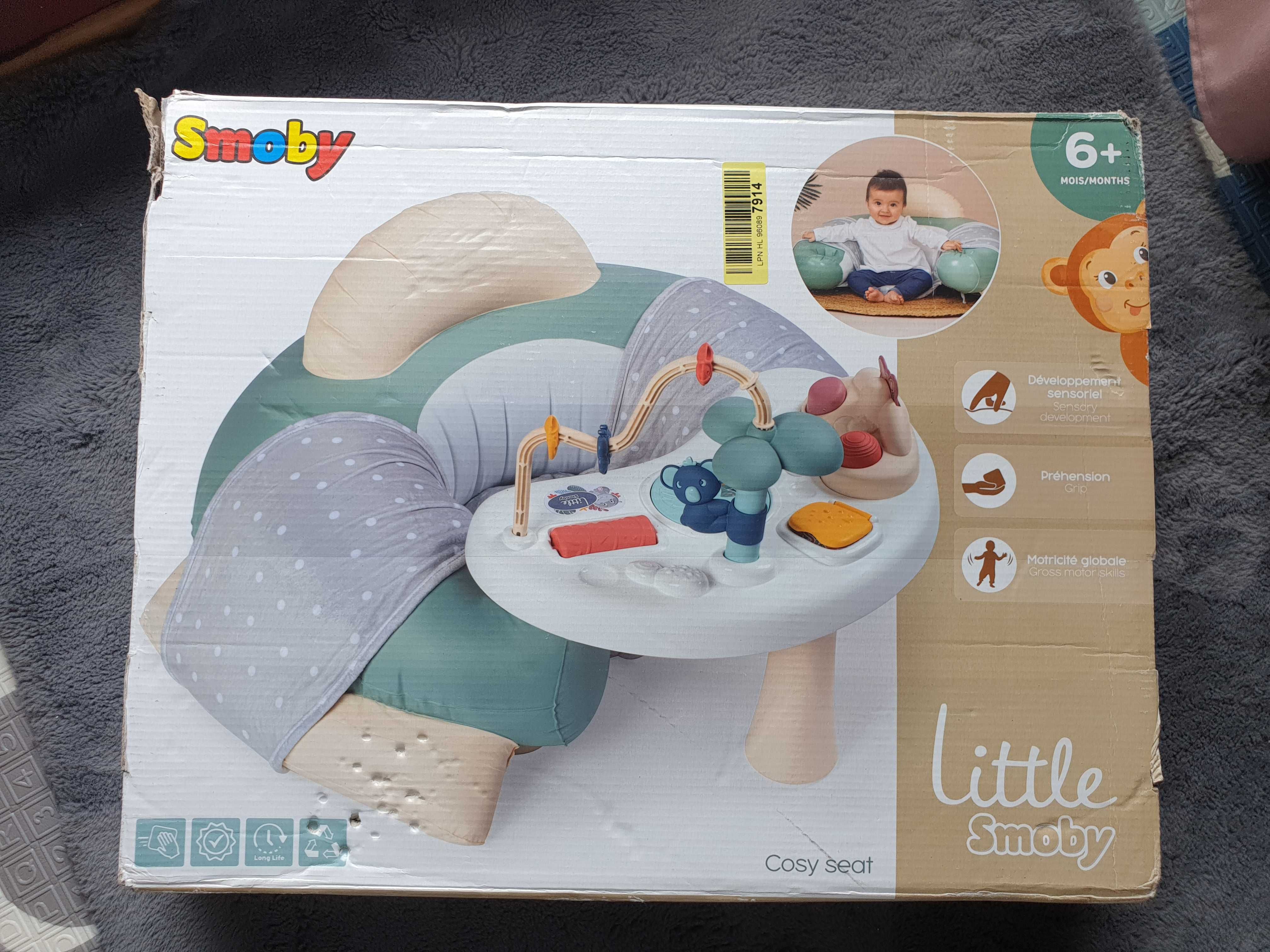 Kangurzyca Trąbka Nowe do stolika Cosy Seat Little Smoby