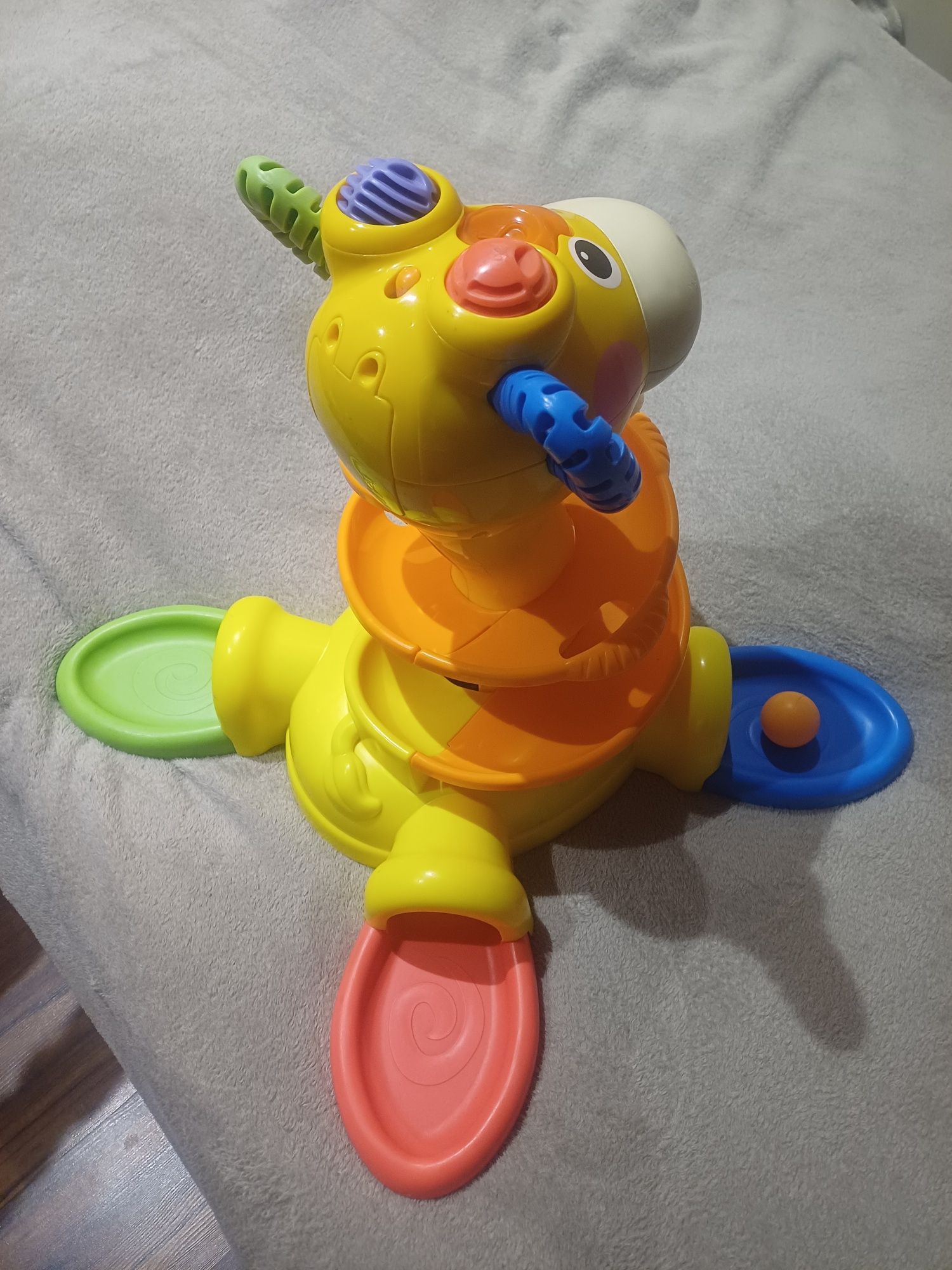 Fisher Price żyrafa tor kulkowy