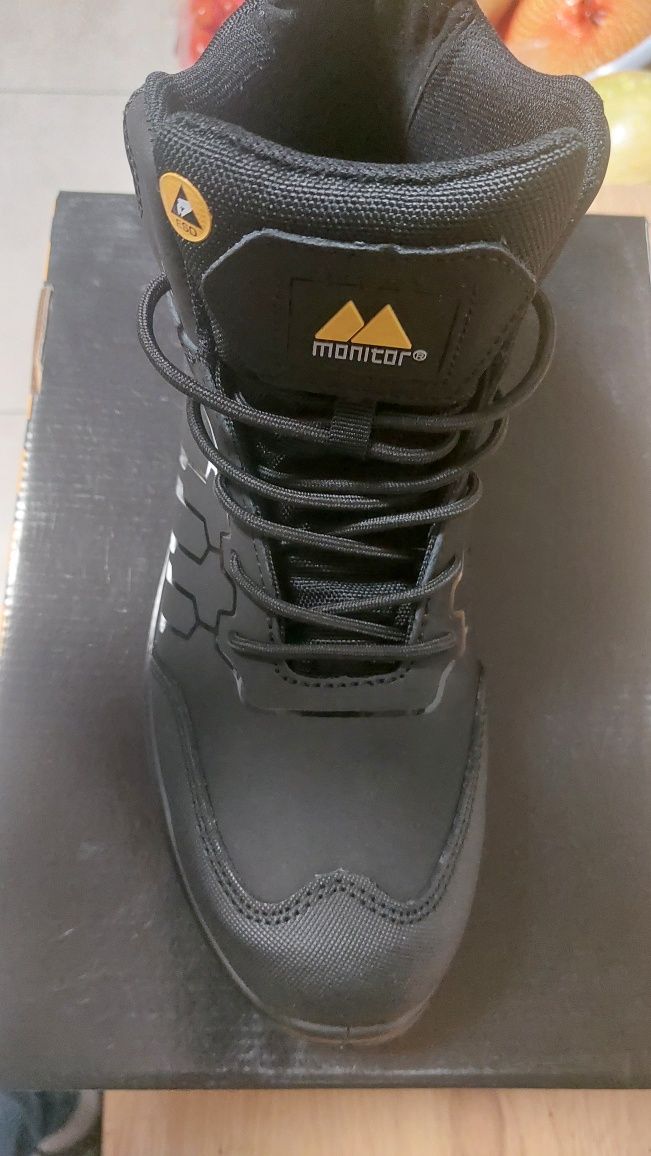 Buty robocze ochronne Monitor Hybrid schwarz ESD S3 rozmiar 44