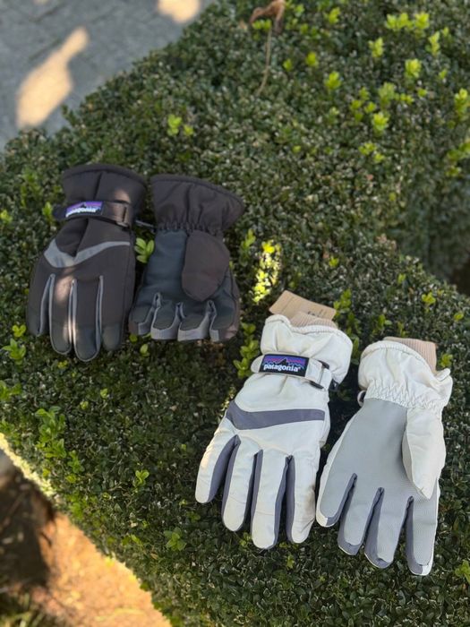 Рукавиці Patagonia чорний чоловічий перчатки мужские Патагония черные