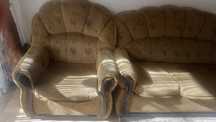 Komplet fotel + sofa rozkładana