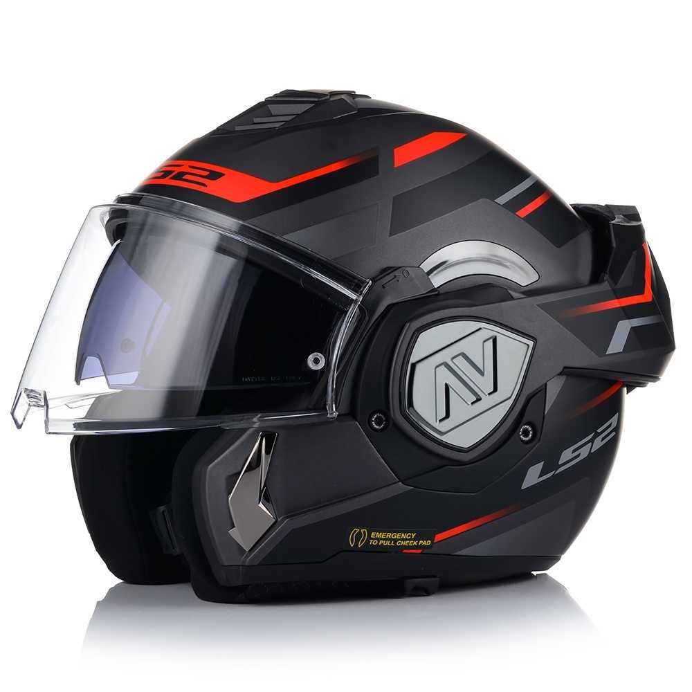 NOWY !!! KASK Motocyklowy LS2 FF906 ADVANT KUKA  + Pinlock + Plecak
