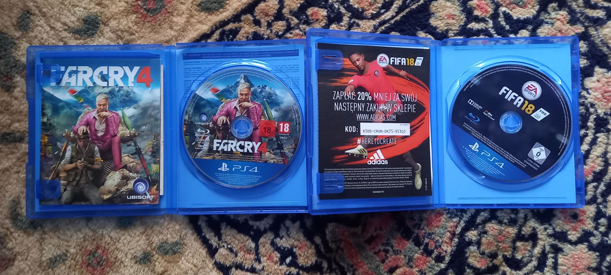 Fifa 2018 Far Cry 4 PS4