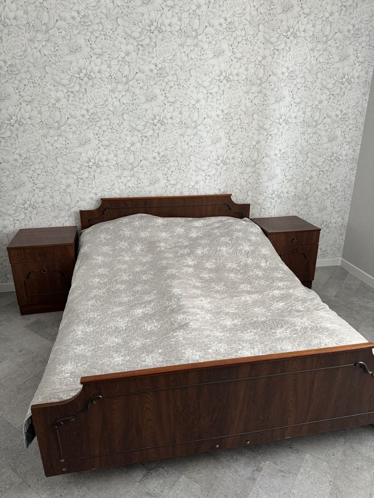 Спальний гарнітур набір (шафа, ліжко, 2 тумби)