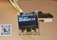 OLED дисплей 0.96" I2C/SPI интерфейс SSD1306 128x64