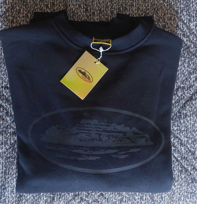 Corteiz Sweat preta - L