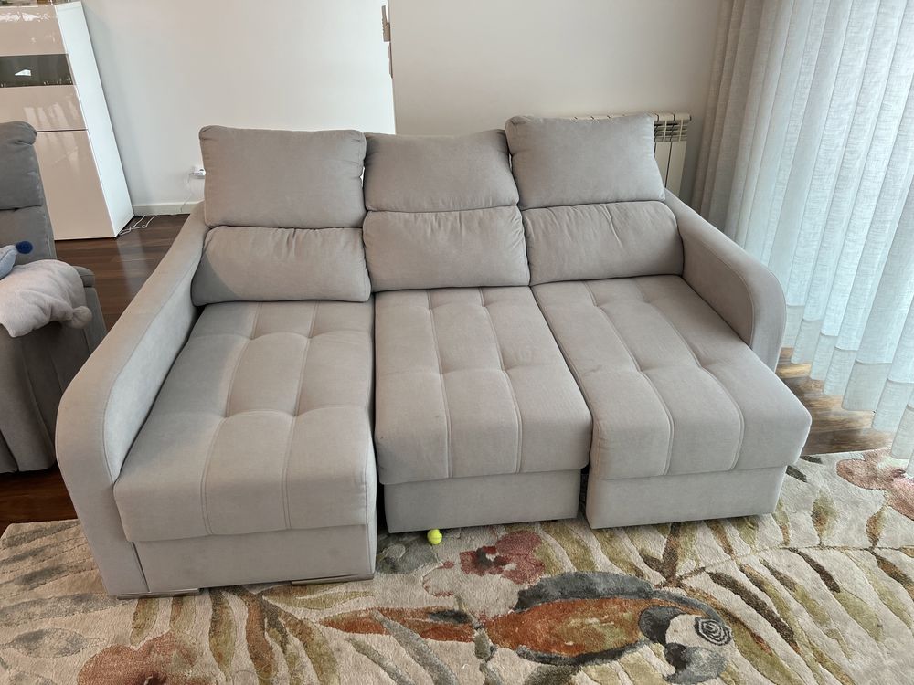 Vendo sofá com chaise long