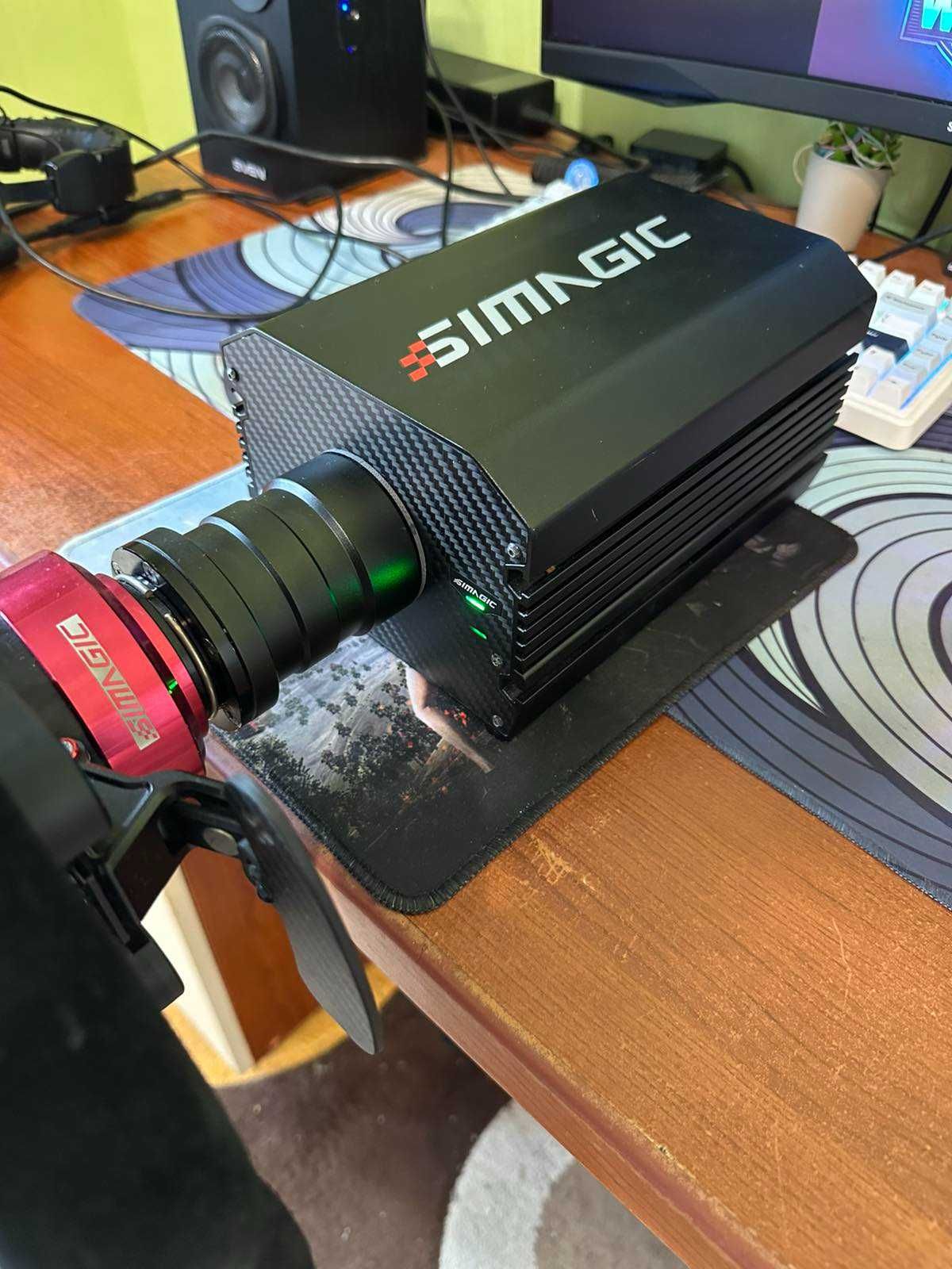 Топовый Игровой Комплект База Simagic M10 (10nm) + Simagic GT1 Carbon